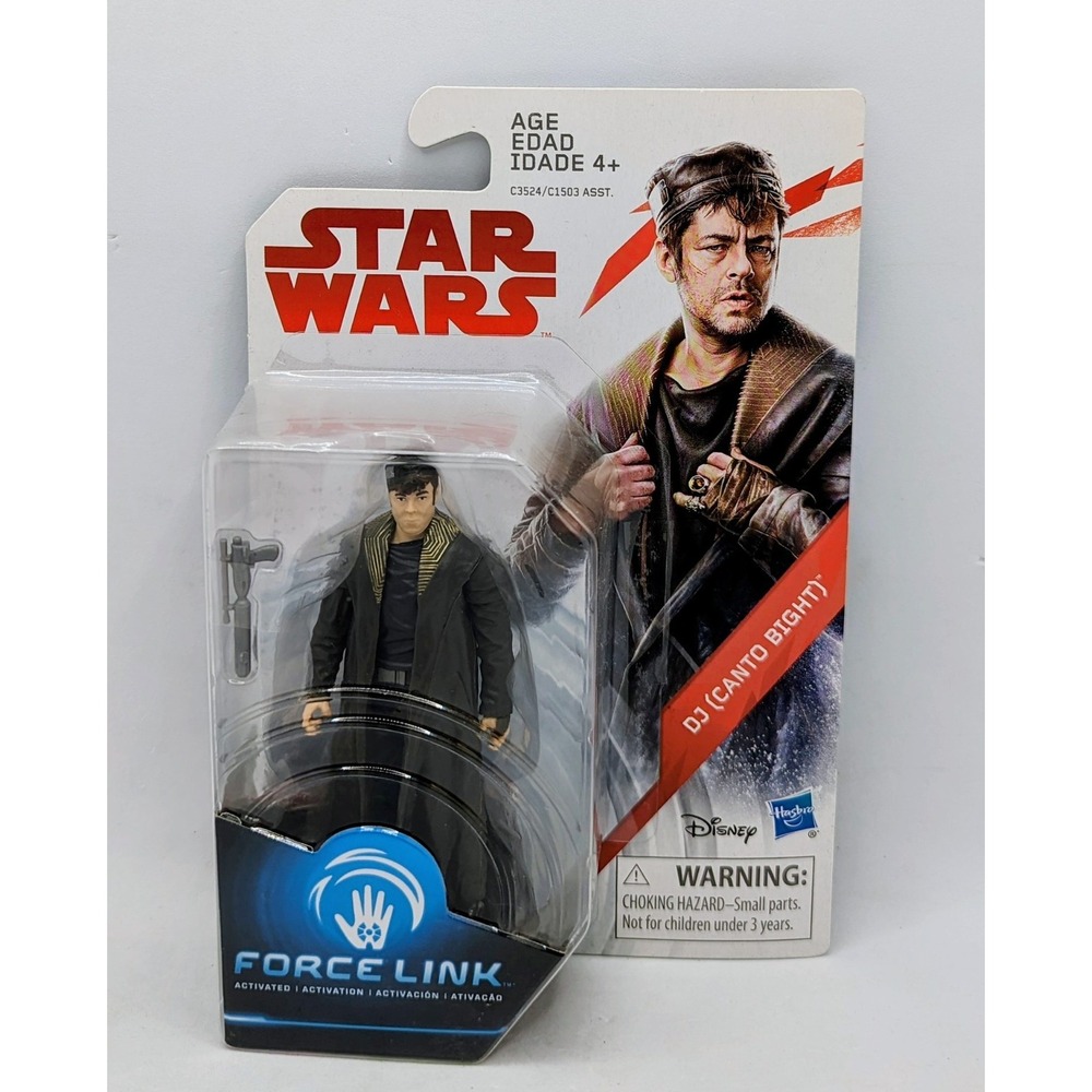 2017 Hasbro Star Wars Force Link DJ (Canto Bight) Action Figure